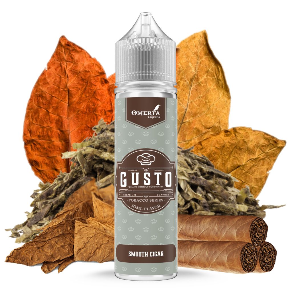 cigar flavor vape Gusto Smooth Cigar 10/60 ml