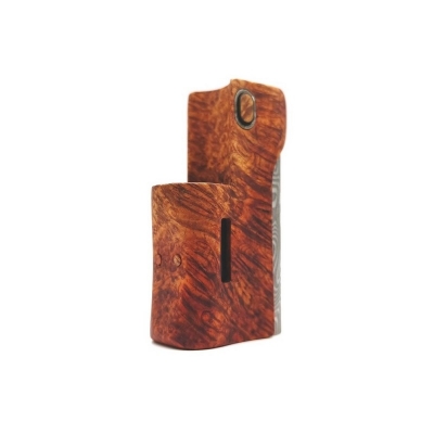oval sbs box mod amboyna 18650 by elcigart