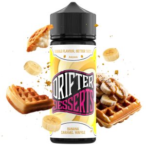 drifter desserts banana caramel waffle 24ml/120ml flavorshot