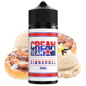 kings crest cream team cinnaroll 30ml/120ml flavorshot