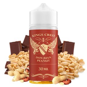 kings crest don juan peanut 30ml/120ml flavorshot