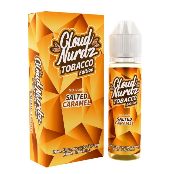 Cloud Nurdz Salted Caramel Tobacco 20/60ml (Made in USA) | My Premium Vape