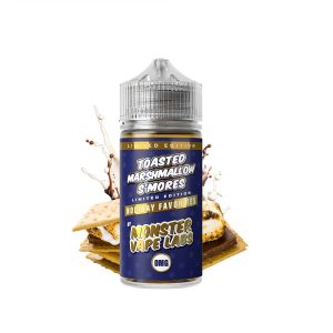 toasted marshmallow s’mores 30ml(120ml) – monster vape flavourshots