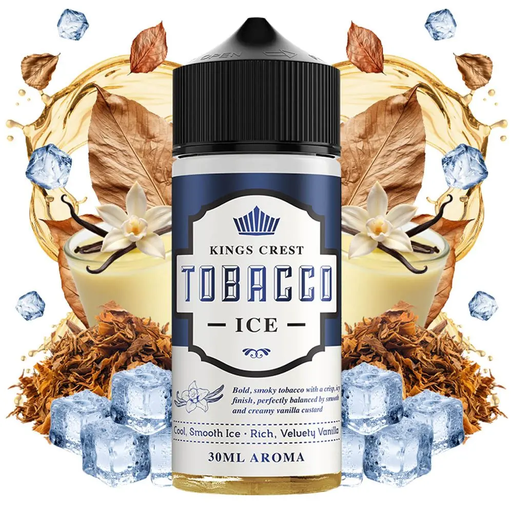 kings crest tobacco dry 30ml/120ml flavorshot