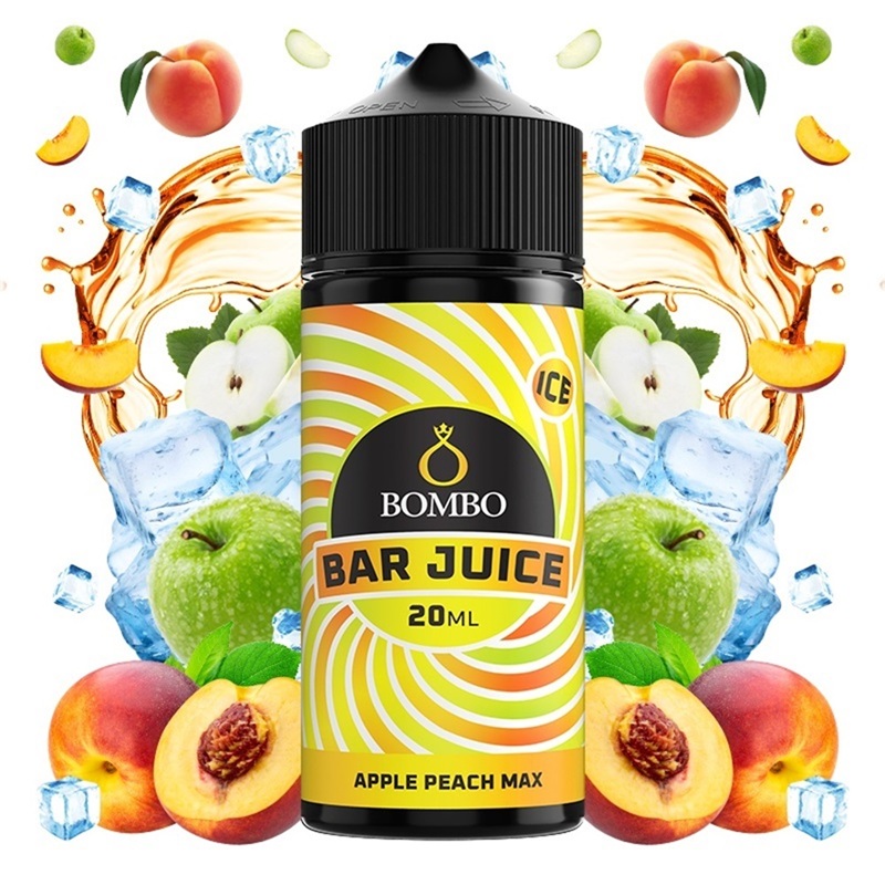 Apple Peach Max 20/120ml Bar Juice by Bombo