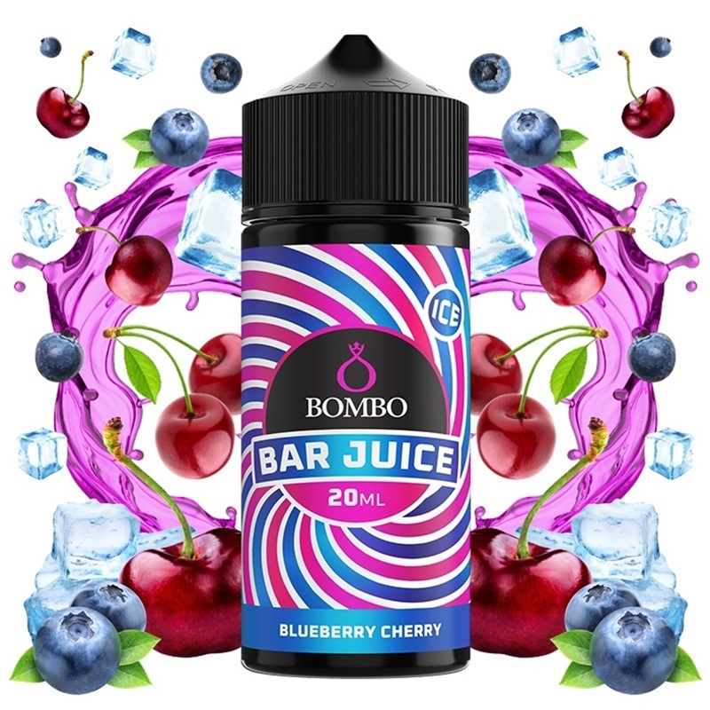 Blueberry Cherry 20/120ml Bar Juice by Bombo