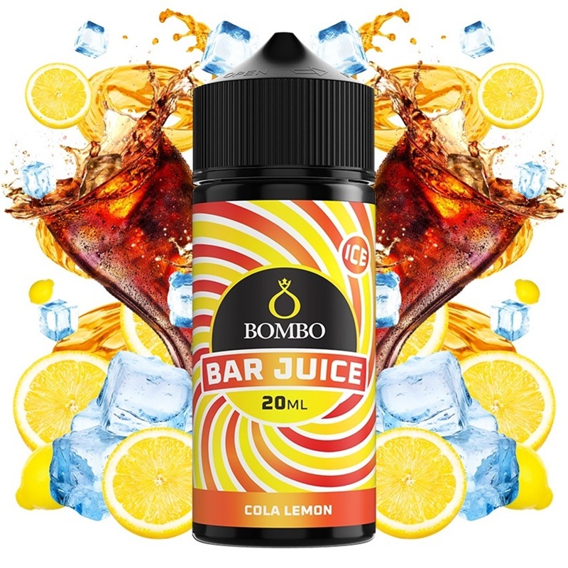 Cola Lemon 20/120ml Bar Juice by Bombo