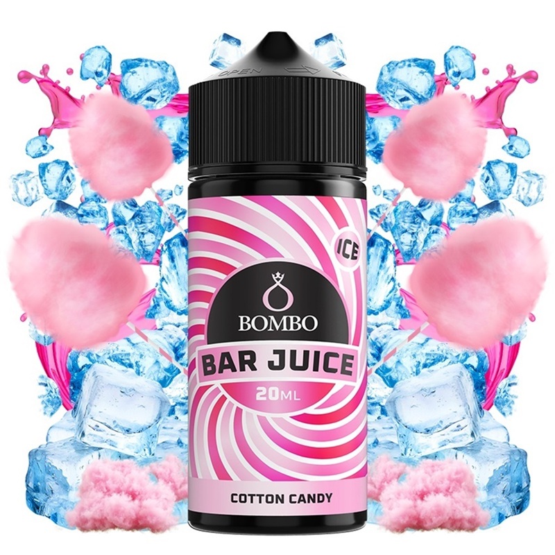 Cotton Candy 20/120ml Bar Juice by Bombo