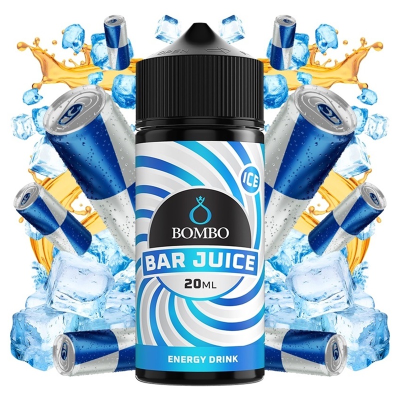 Energy Drink 20/120ml Bar Juice by Bombo