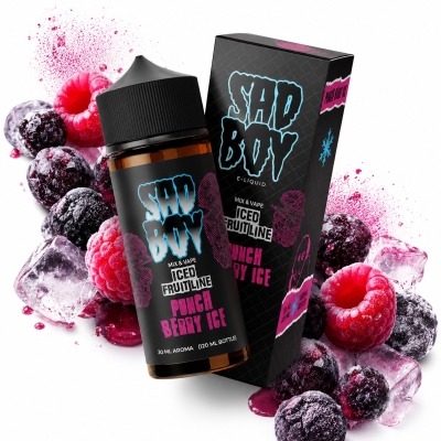 rainbow blood ice 30/120ml iced fruit line by sadboy